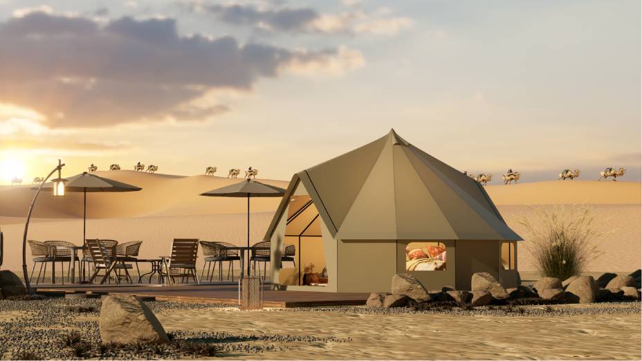 临渭区露营酒店帐篷厂家